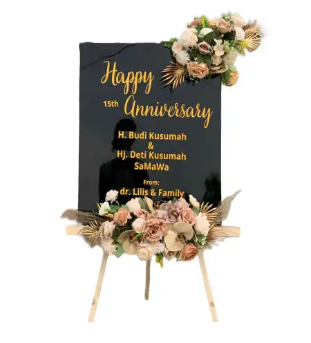 Papan Bunga Akrilik Sobayan