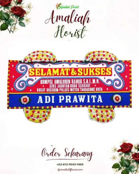 Papan Bunga Ucapan Selamat Sobayan